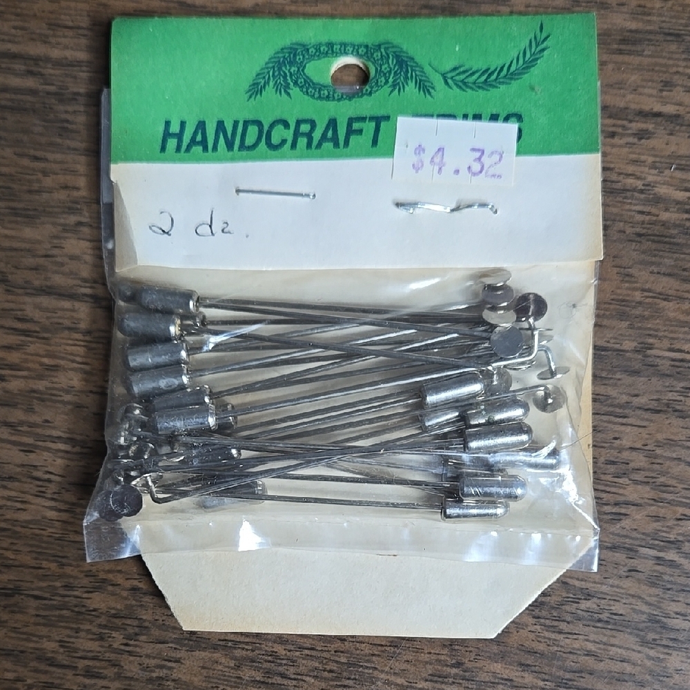 Metal Lapel Stick Pin/Brooch Bases‎ (192 pc) - Picture 4 of 7